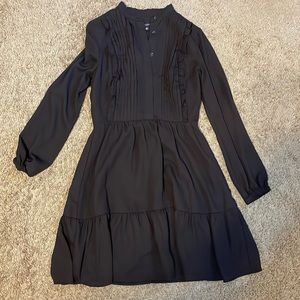 JCrew black dress - perfect for fall